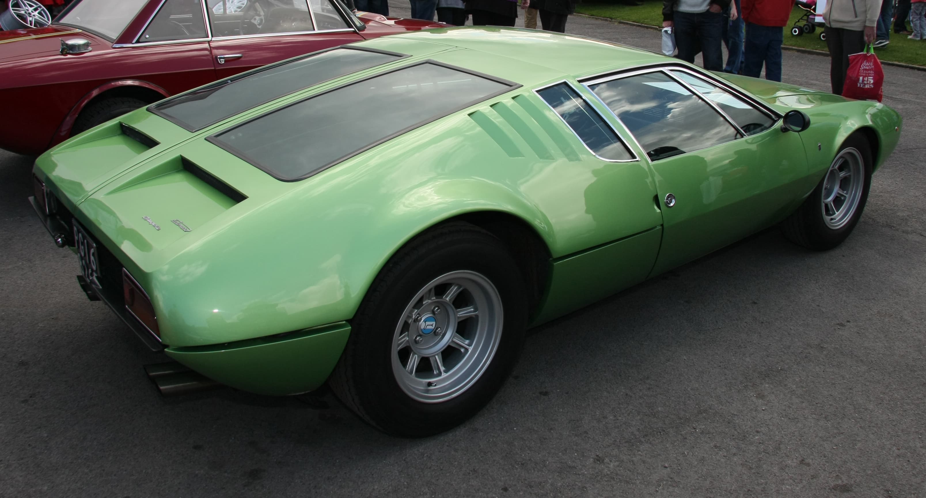 De Tomaso Mangusta — Mid-engine V8 sports coupe hero photograph