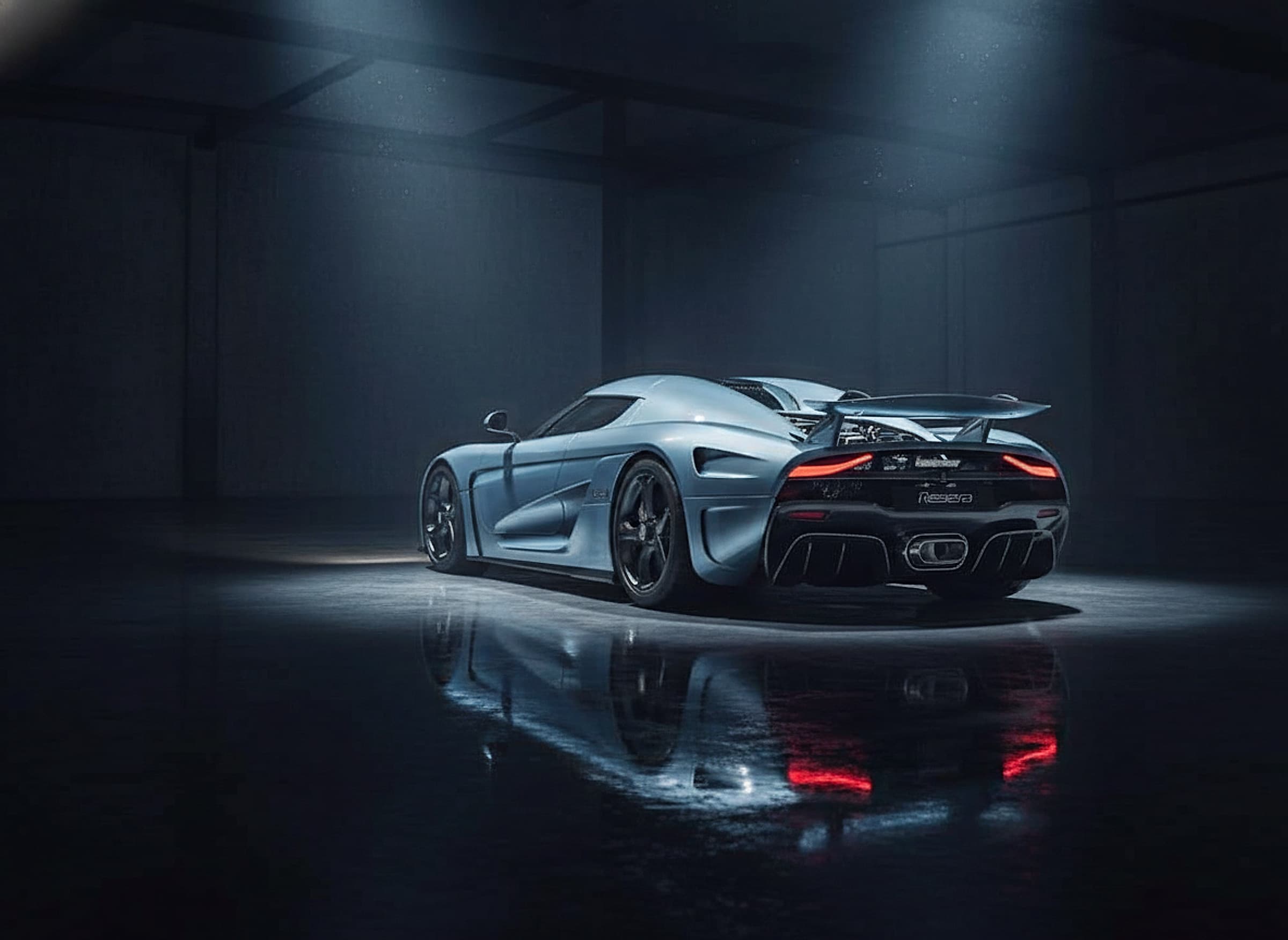 Koenigsegg Regera — Direct-Drive twin-turbo V8 hybrid GT hero photograph