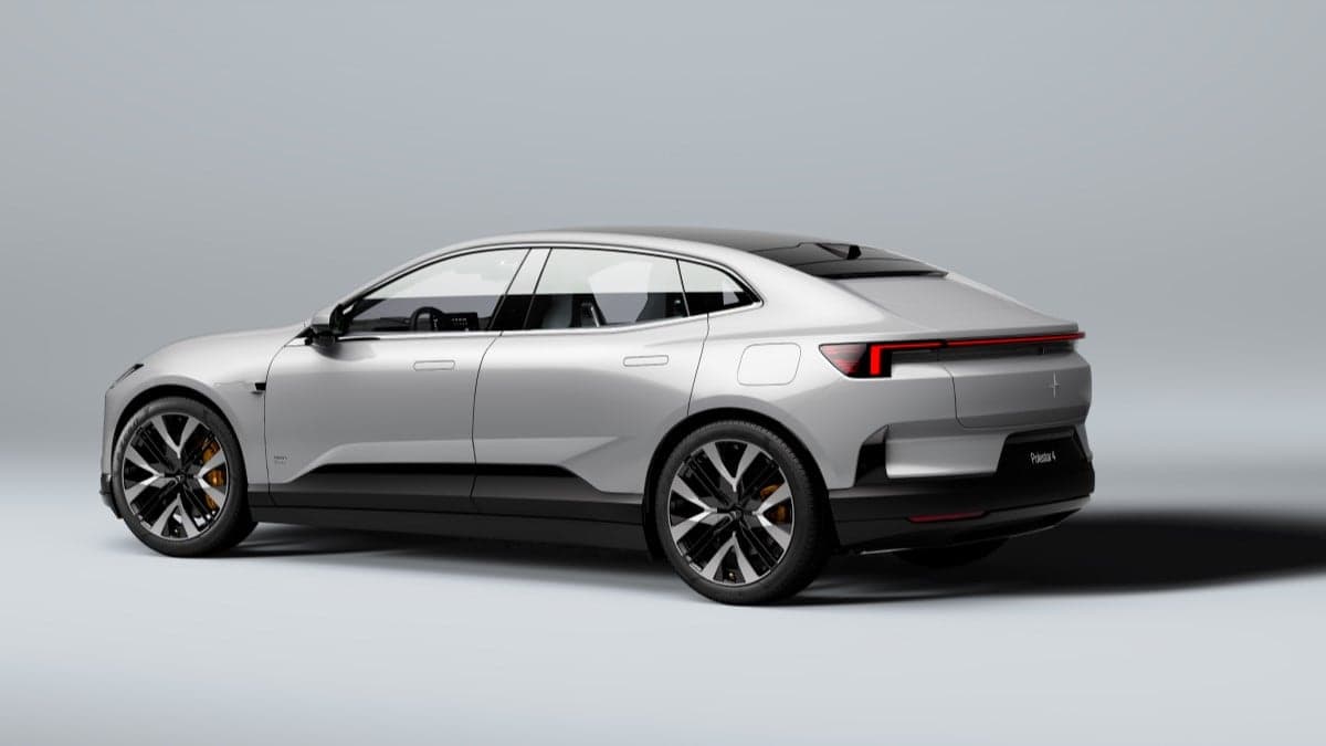 Polestar 4 — Electric SUV coupe hero photograph