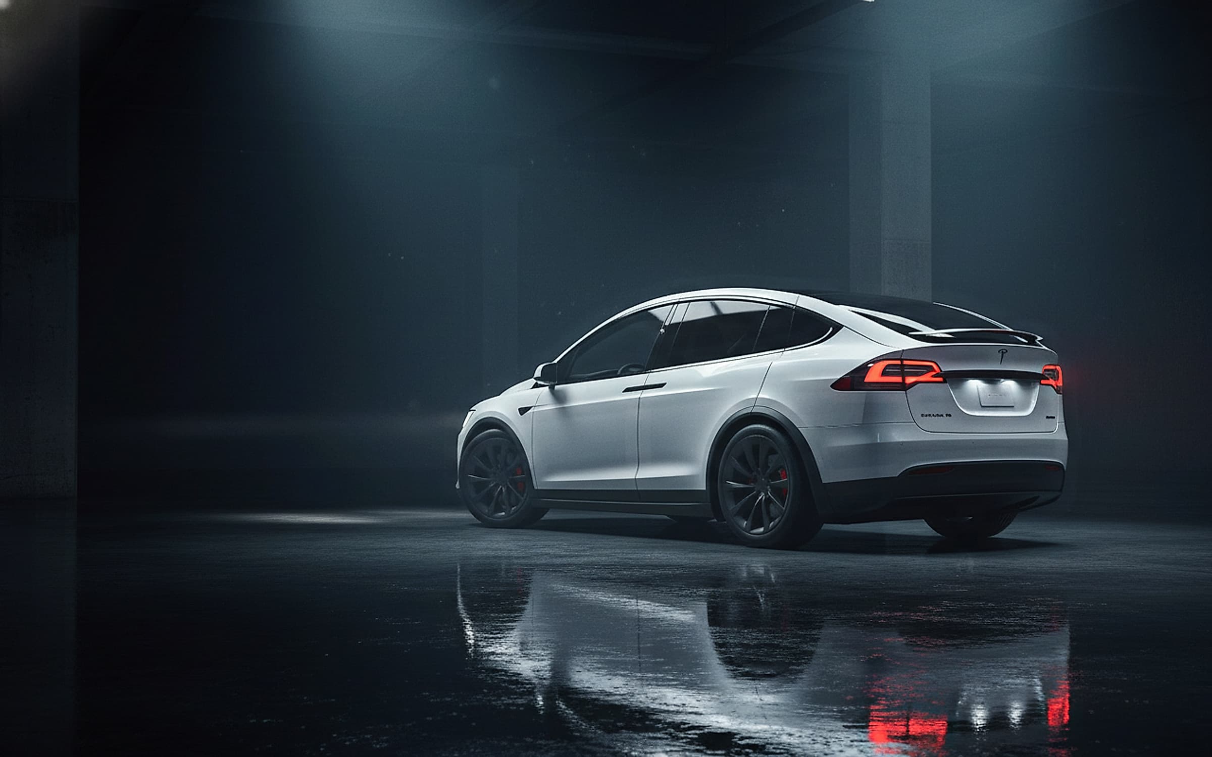 Tesla Model X Plaid — Electric performance SUV hero photograph