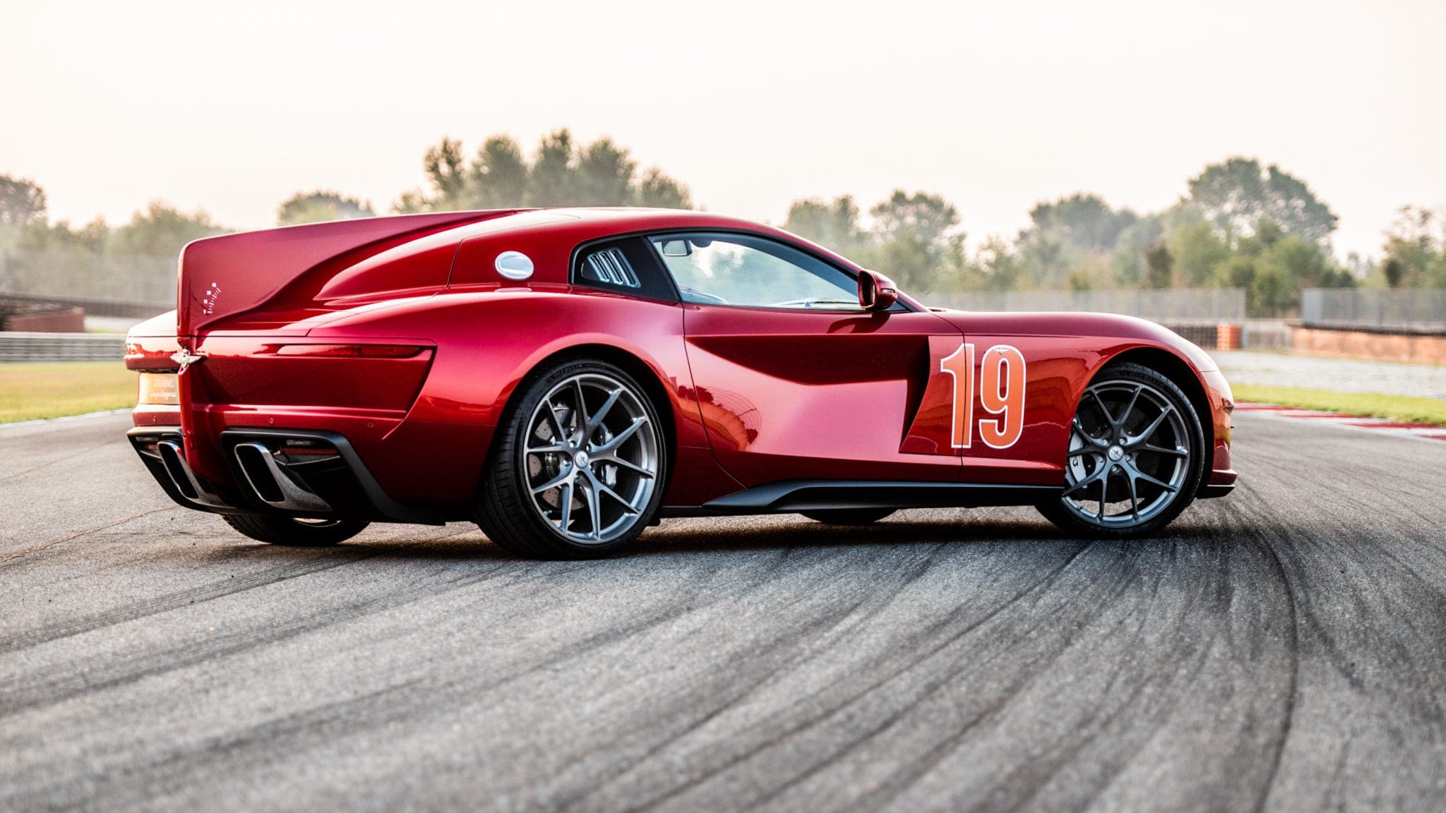 Touring Superleggera Aero 3 — Front-engine coachbuilt berlinetta hero photograph