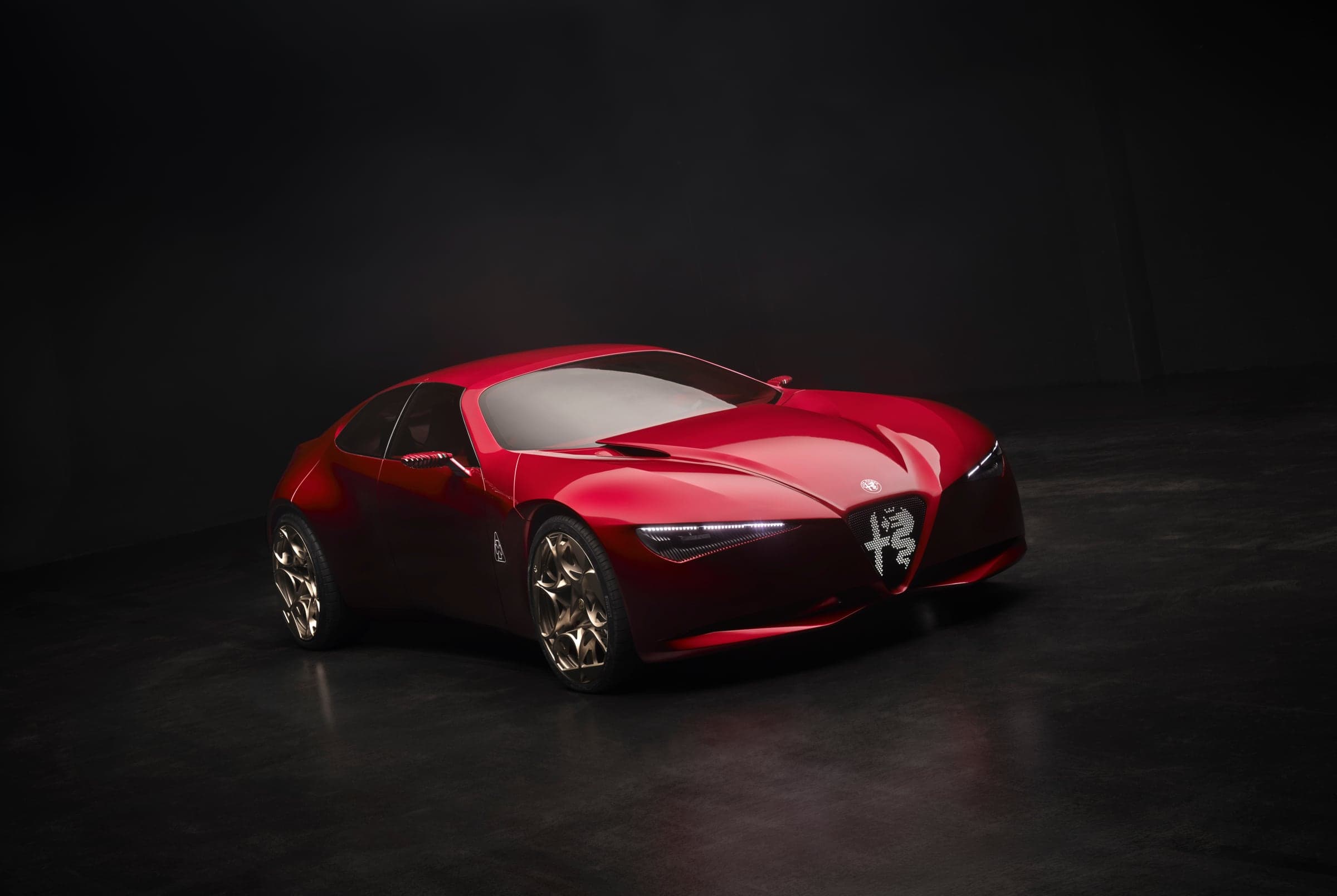 Alfa Romeo Cuorerosso: a 2+2 coupe concept that sets out every future Alfa, photo 1 of 12