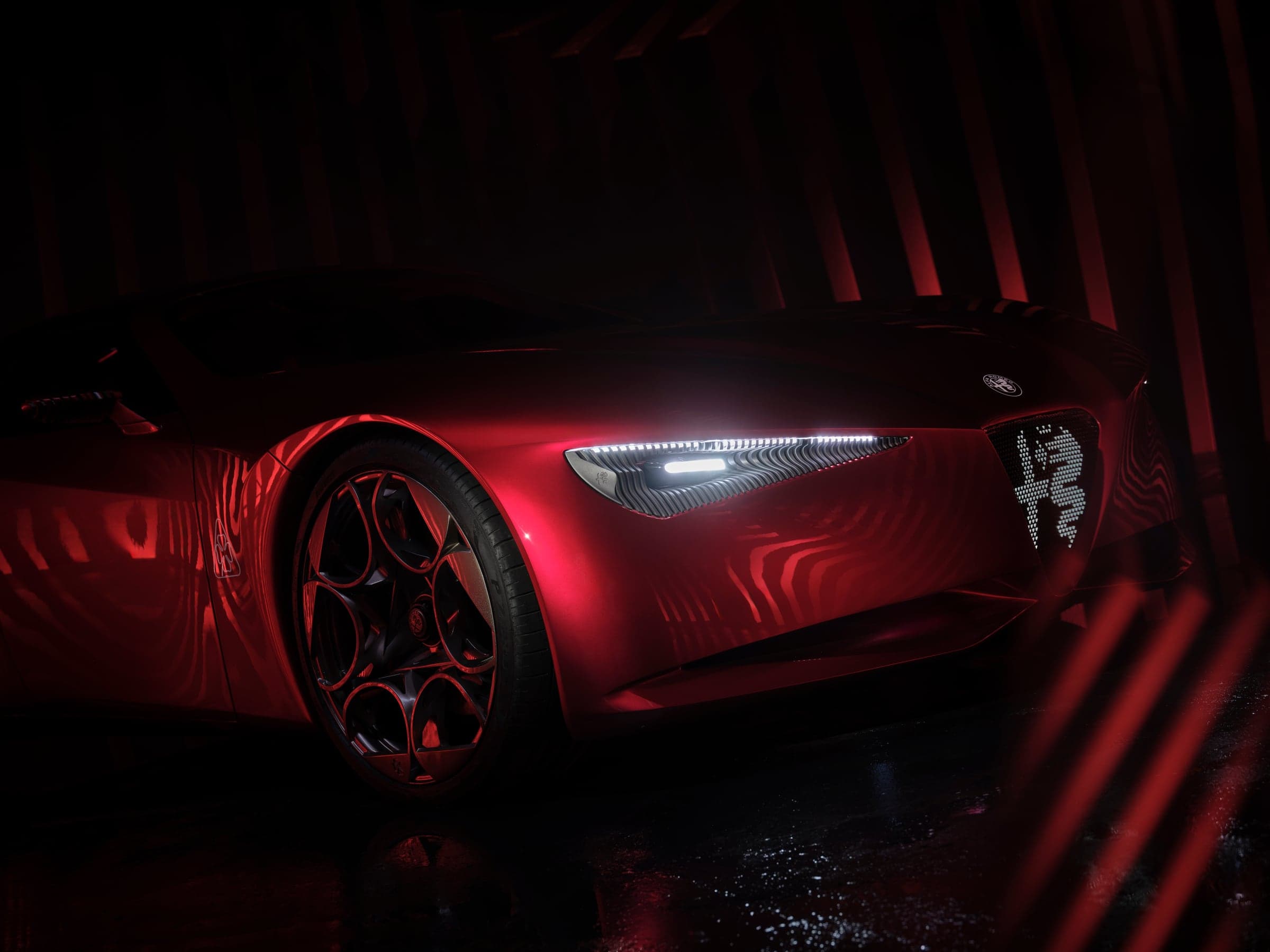 Alfa Romeo Cuorerosso: a 2+2 coupe concept that sets out every future Alfa, photo 7 of 12