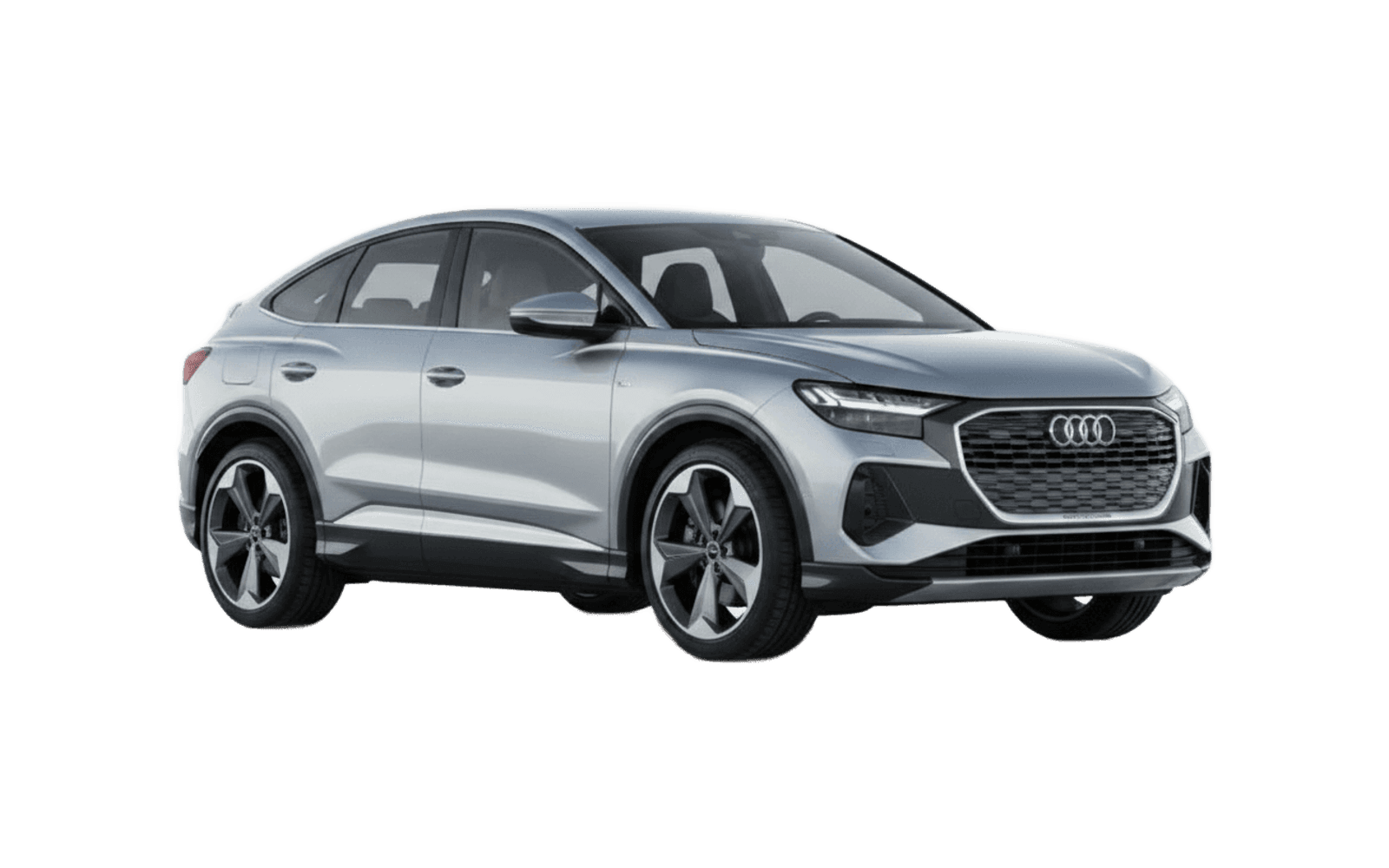 Audi Q4 Sportback e-tron hero render
