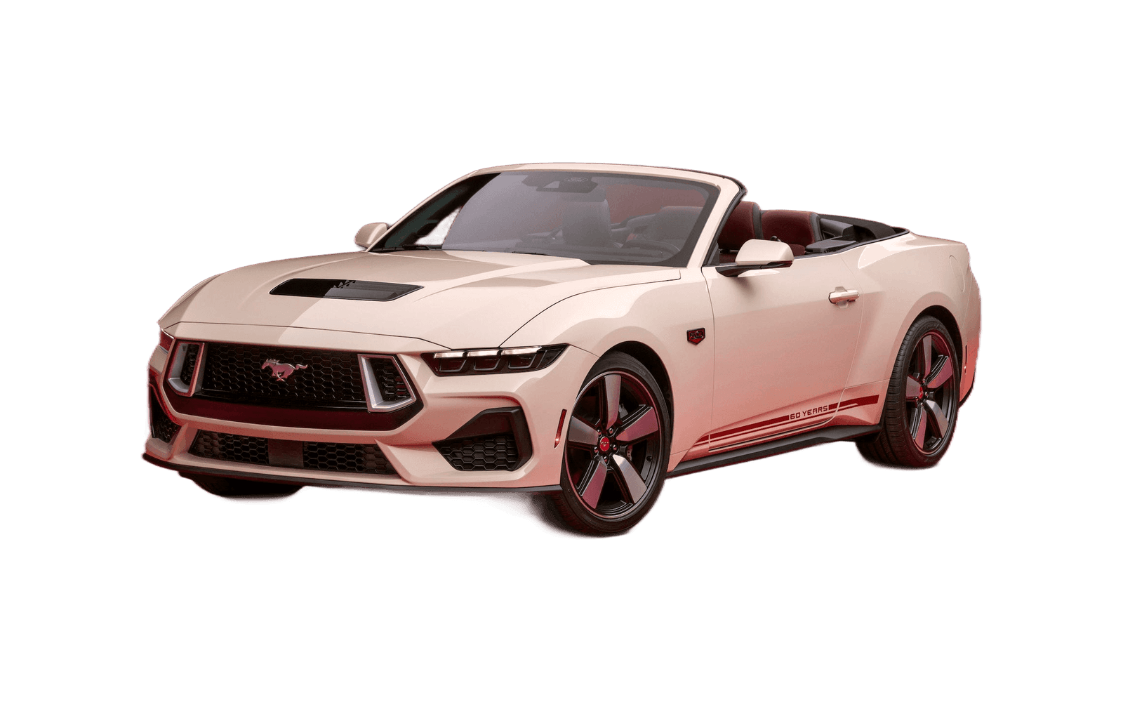 Ford Mustang Convertible hero render