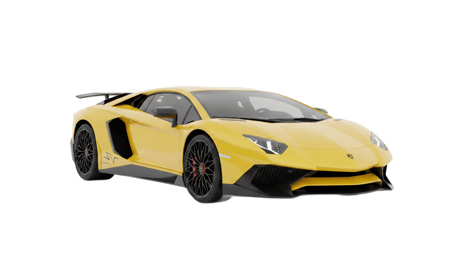 Aventador SV hero render