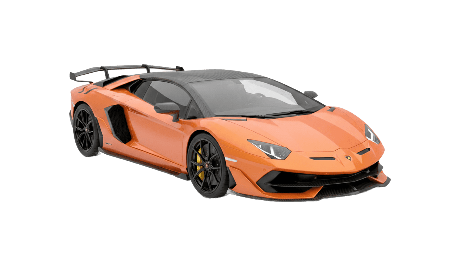 Aventador SVJ hero render