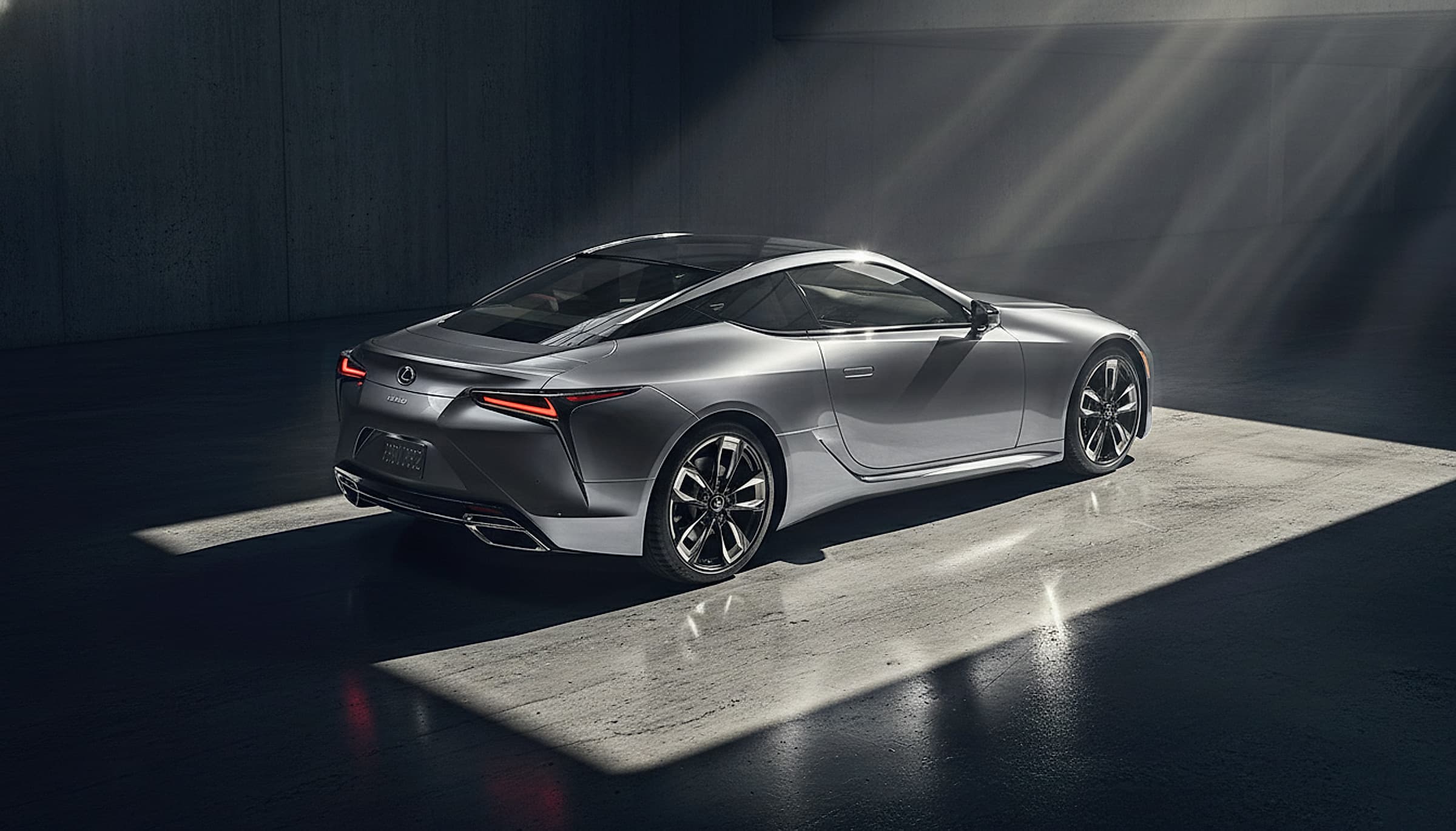 Lexus LC — Grand tourer coupe and convertible hero photograph