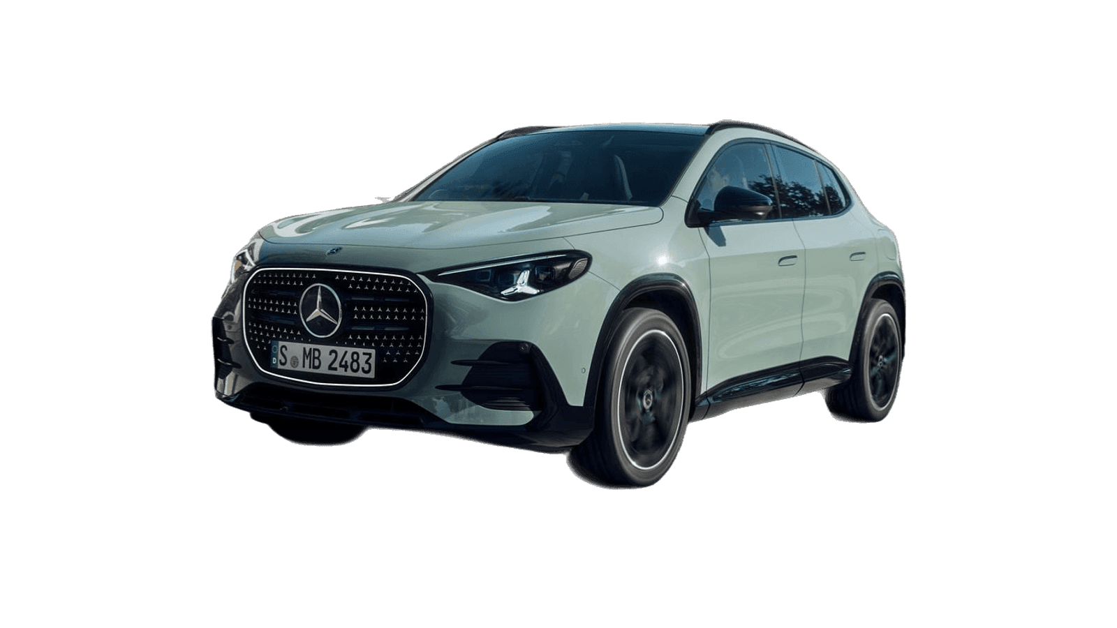 GLA Electric hero render