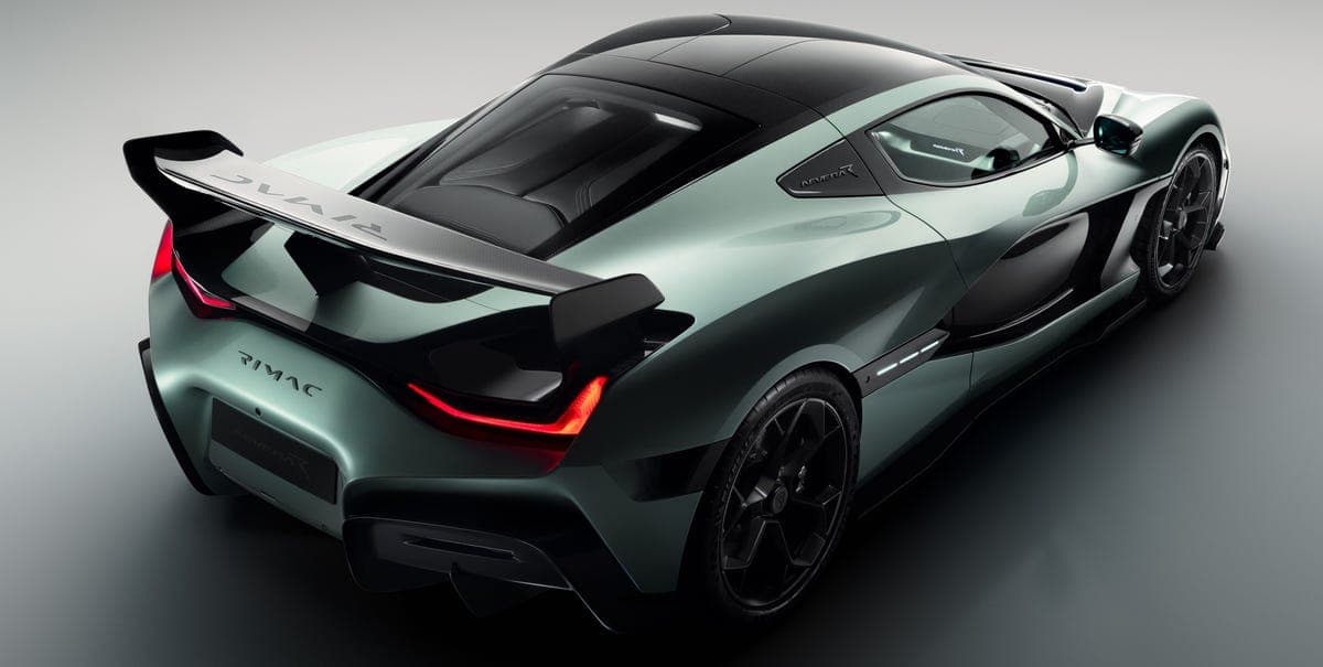 Rimac Nevera — Electric hypercar hero photograph