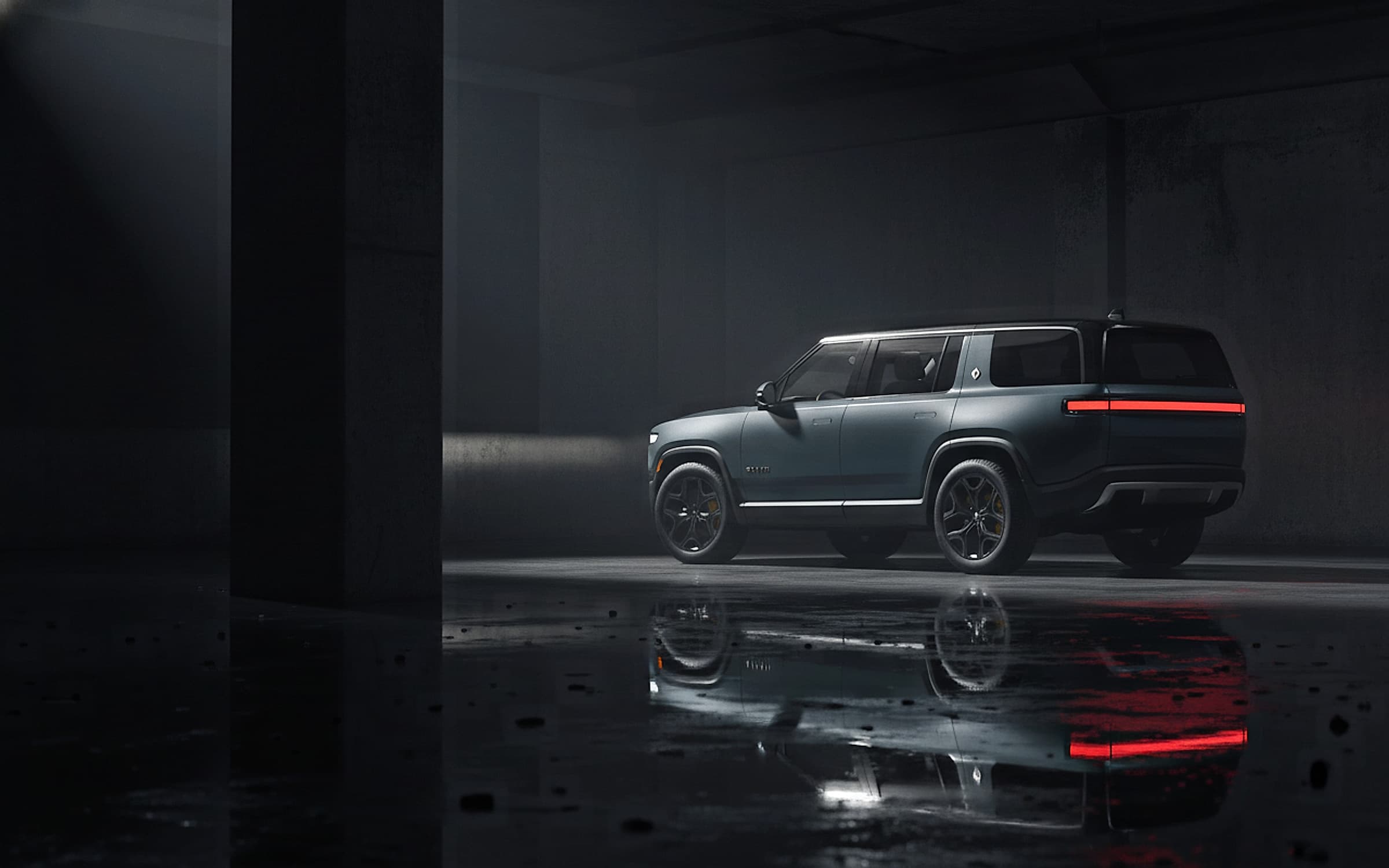Rivian — current lineup hero photograph