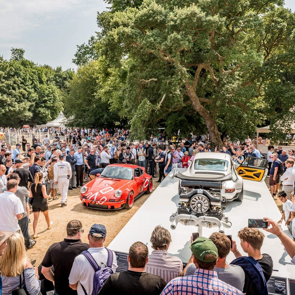 Singer at the Goodwood Festival of Speed